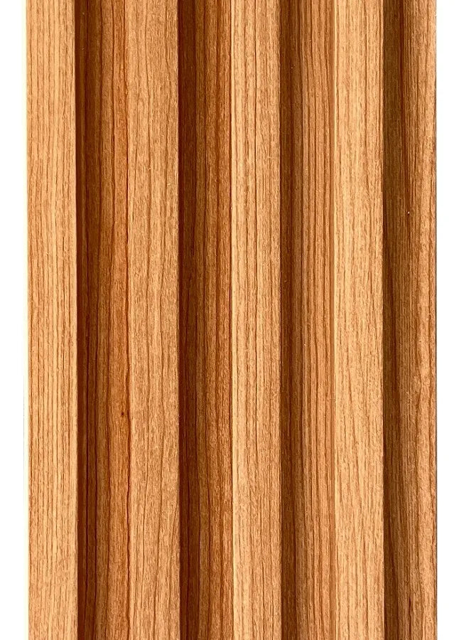 Kit 5 Painéis Ripados WPC Freijó 2,80m x 17cm – Interno e Externo (PROMOÇÃO)