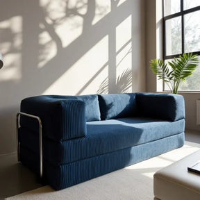 Sofá Cama Bloom Bouclé Linho (PROMOÇÃO) 
