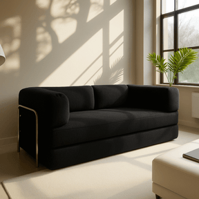 Sofá Cama Bloom Bouclé Linho (PROMOÇÃO) 