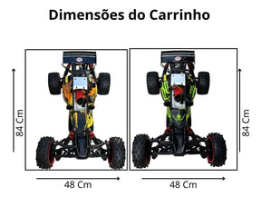 Buggy a Gasolina Controle Remoto 32cc (PROMOÇÃO) 