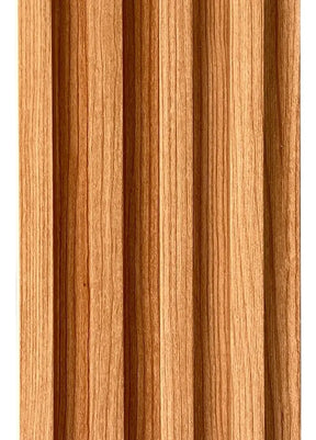 Kit 5 Painéis Ripados WPC Freijó 2,80m x 17cm – Interno e Externo (PROMOÇÃO) 